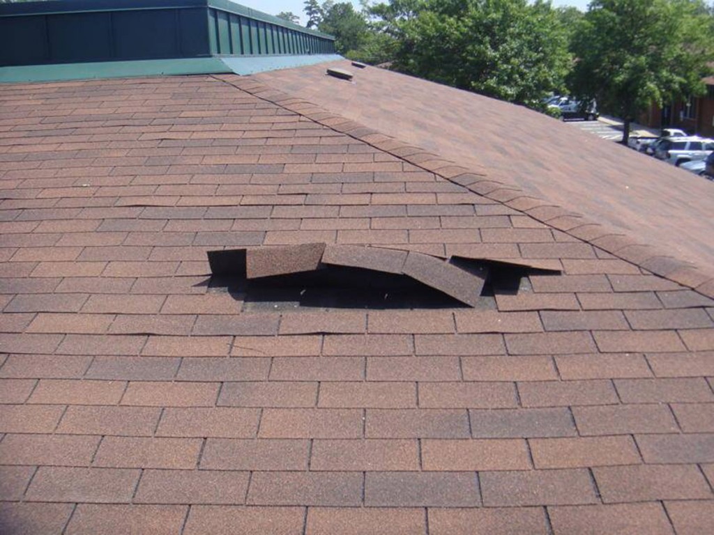 storm roof repair