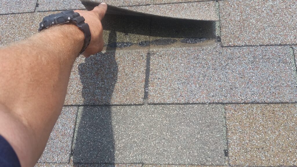 Lift the tabs around to see where you need to put nails at.