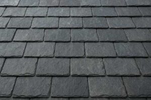 close up of designer asphalt shingles