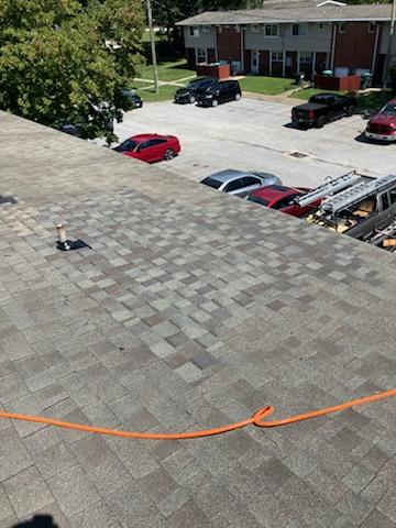 sheathing, tar paper and shingles replaced