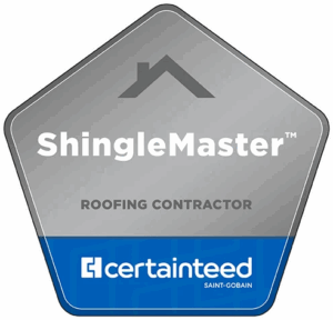 ShingleMaster™ Roofing Contractor certainteed badge