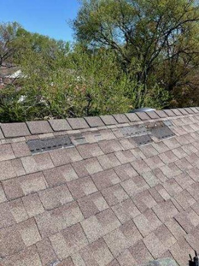 shingle repair steep roof 1